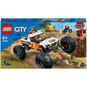 LEGO City: 4x4 Off-Roader Adventures Monster Truck Toy (60387)