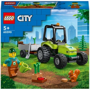 LEGO City: Le Tracteur Forestier, Jouet Remorque, Véhicule Agricole, Figurines Animaux (60390)