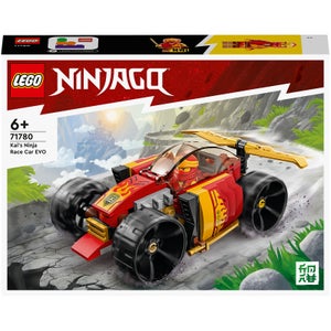 LEGO NINJAGO: Kai’s Ninja Race Car EVO Toy Building Set (71780)