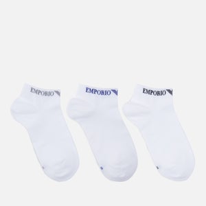 Emporio Armani Cotton-Blend Jersey Socks