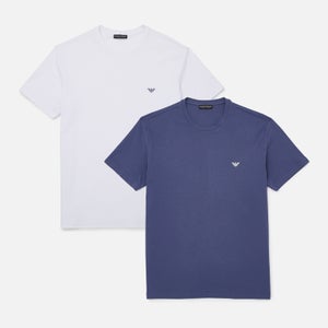 Emporio Armani Endurance Two-Pack Cotton-Blend T-Shirts