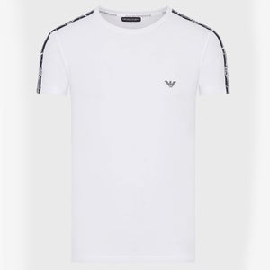 Emporio Armani Monogrammed Cotton-Blend Jersey T-Shirt