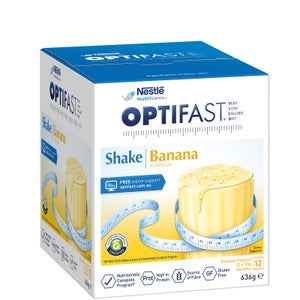 OPTIFAST VLCD Shake Banana Flavour (12 Pack)