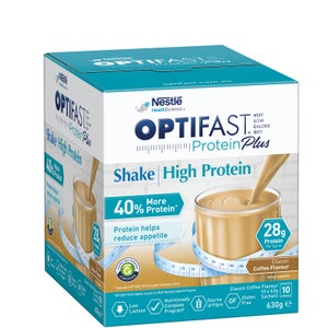 OPTIFAST VLCD Protein Plus Shake Coffee (10 Pack)