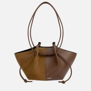 Yuzefi Mochi Leather and Suede Tote Bag