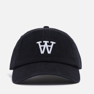 Wood Wood Logo Cotton-Twill Baseball Cap