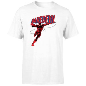 Camiseta Marvel Daredevil Logo Clásico - Blanca