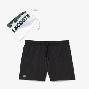 Lacoste Logo-Appliquéd Shell Swim Shorts