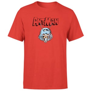 Marvel Ant-Man Comics Logo T-Shirt - Red