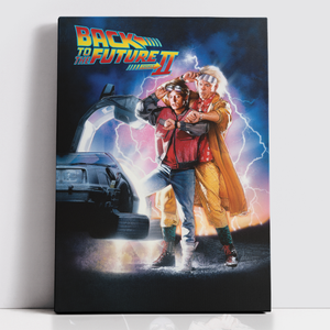 Decorsome x Back To The Future Part Two Classic Poster Rectangular Canvas
