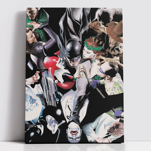 Decorsome x Batman Rogues Gallery Rectangular Canvas
