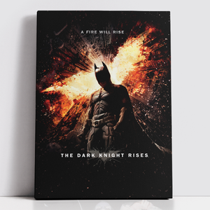 Decorsome x Batman A Fire Will Rise Toile rectangulaire