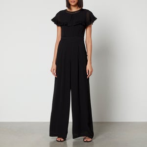 Ted Baker Olivvee Ruffle-Trimmed Crepe Jumpsuit