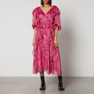 Ted Baker Victoir Chiffon Midi Dress