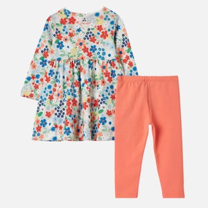 Joules Baby Christina Dress and Leggings Set - Bunny Ditsy