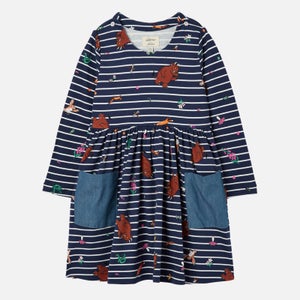 Joules Kids' Gruffalo Nancy Cotton-Jersey Dress