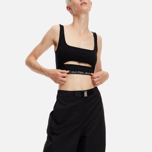 Calvin Klein Jeans Milano Stretch-Jersey Cropped Top