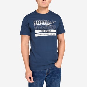 Barbour International x Steve McQueen Men's Barry T-Shirt - Insignia Blue