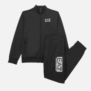 EA7 Boys' Train Visibility Jersey Tracksuit Set