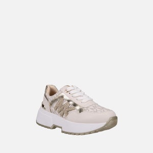 Michael Kors Kids' Cosmo Maddy Faux Leather Trainers