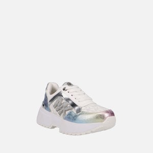 Michael Kors Kids' Cosmo Maddy Faux Leather Trainers