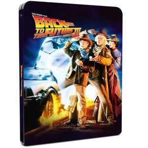 Back to the Future Part III - Zavvi Exclusive 4K Ultra HD Steelbook (includes Blu-ray)