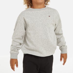 Tommy Hilfiger Boys' Bold Rainbow Logo Cotton-Blend Sweatshirt