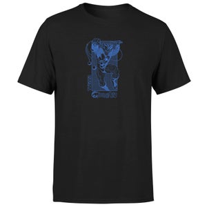 Thundercats Tygra Blue Unisex T-Shirt - Black