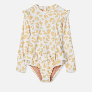 Liewood Kids' Sille Ruffled Printed Swimsuit