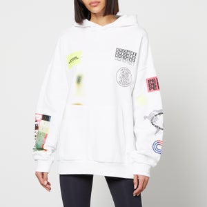 P.E NATION Circuit Printed Cotton-Jersey Hoodie