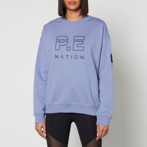 P.E NATION Logo-Printed Organic Cotton-Jersey Sweatshirt