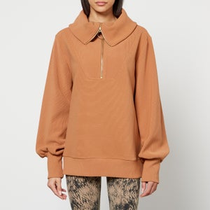 Varley Vine Ribbed Cotton-Blend Jersey Sweatshirt