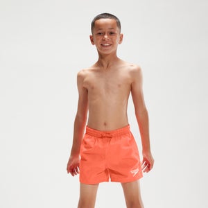 Bañador corto Essential de 33 cm para niño, naranja