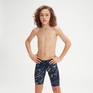 Bañador entallado Fastskin Endurance+ de cintura alta para niño, azul marino
