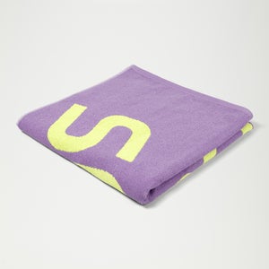 Speedo Logo Towel Lilac