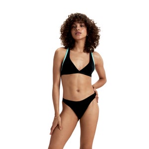 Braga de bikini con una tira fina de FLU3NTE, negro