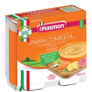 La Pappa completa verdure, prosciutto* e pastina 4 x 190 g
