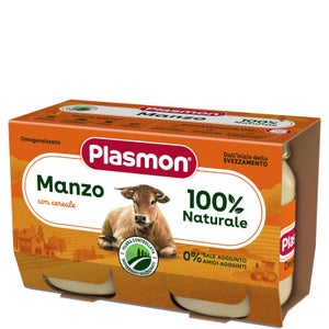 Omogeneizzato Carne Manzo e Cereale 2 x 80 g