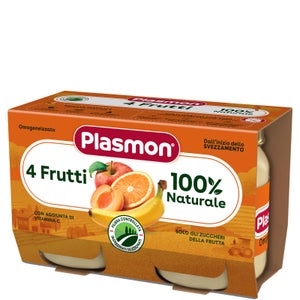 Omogeneizzato Frutta 4 Frutti 2 x 104 g