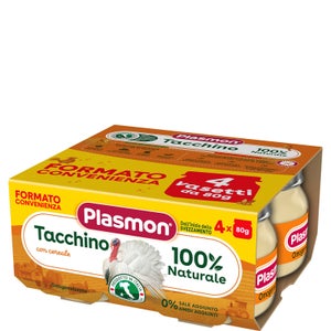 Omogeneizzato Carne Tacchino e Cereale 4 x 80g