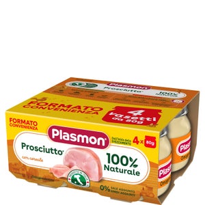 Omogeneizzato Carne Prosciutto* e Cereale 4 x 80g