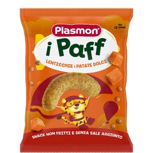 Snack i Paff Lenticchie e Patate Dolci 5 x 15 gr
