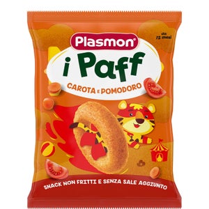 Snack i Paff Carota e Pomodoro 5 x 15 gr