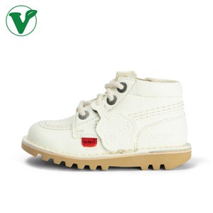 Infant Unisex Kick Hi Vegan White