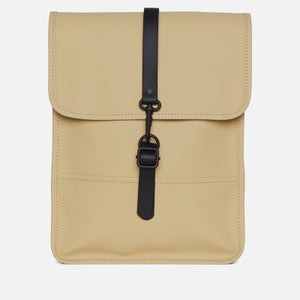 Rains Faux Leather Micro Backpack