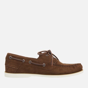Tommy Hilfiger Th Core Lace Suede Boat Shoes