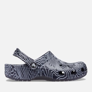 Crocs Men's Classic Topographic Croslite™ Clogs