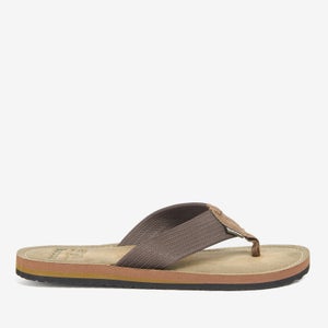 Barbour Men's Toeman Woven Leather Sandals