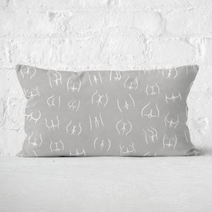 Buns Pattern Rectangular Cushion