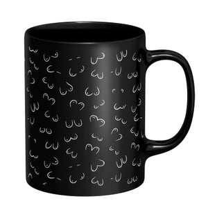 Whoppers Pattern Mug - Black
